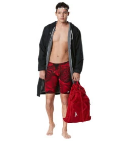 Speedo Men's Fusion Vibe Jammer Swimsuit -Speedo Store 6799979839656 speedored 4a