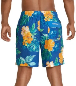 Speedo Men's 18" Printed Swim Trunks 6 Speedo Men's 18" Printed Swim Trunks -Speedo Store 7008198885544 palaceblue 3a