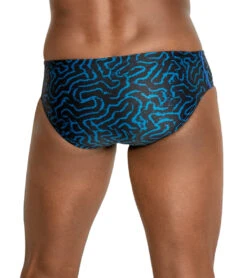 Speedo Men's Race Maze Brief Swimsuit -Speedo Store 7303604633768 speedoblue 3a