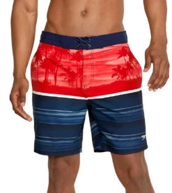 Speedo Men's 18" Oasis Shade Bondi Basin Board Shorts 11 Speedo Men's 18" Oasis Shade Bondi Basin Board Shorts -Speedo Store 7379104923816 highriskred 1a