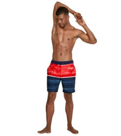 Speedo Men's 18" Oasis Shade Bondi Basin Board Shorts 9 Speedo Men's 18" Oasis Shade Bondi Basin Board Shorts -Speedo Store 7379104923816 highriskred 4a