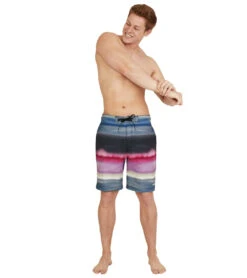 Speedo Men's 20" Coastal Ombre Bondi Board Shorts -Speedo Store 7379105251496 chinablue 4a